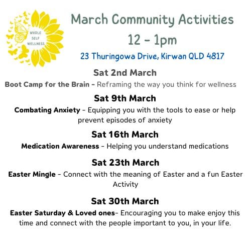 March Community Activities